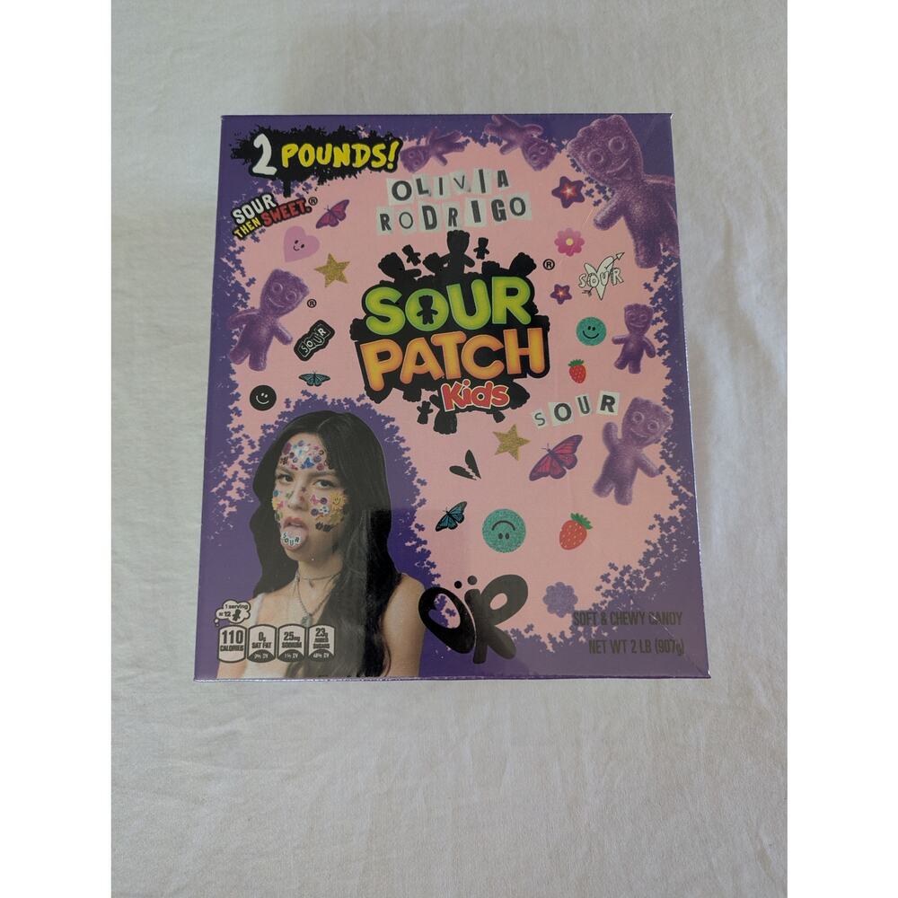 Olivia Rodrigo Sour 5th Anniversary Sour Patch Kids New Sealed US Exclusive 2 lb
